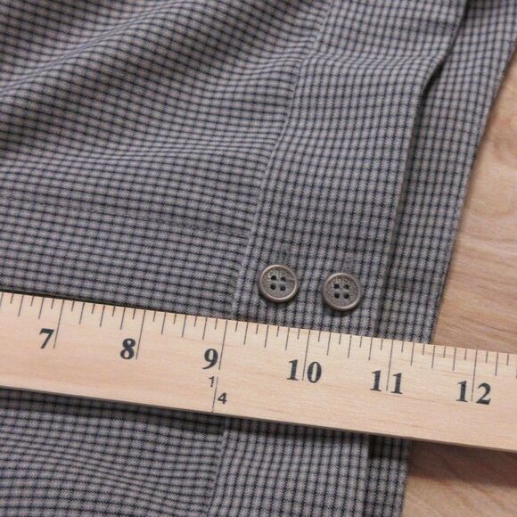 JH COLLECTIBLES Shades of Nature Dress Capris Sz 14 Brown Plaid Crop Skimmer NWT - Picture 14 of 16